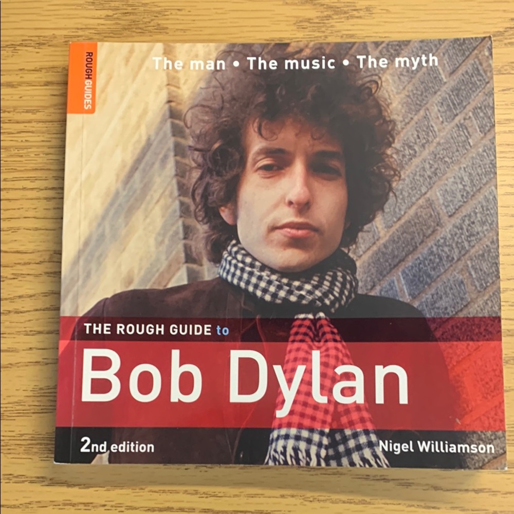 The Rough Guide to Bob Dylan Book Large Paperback Book